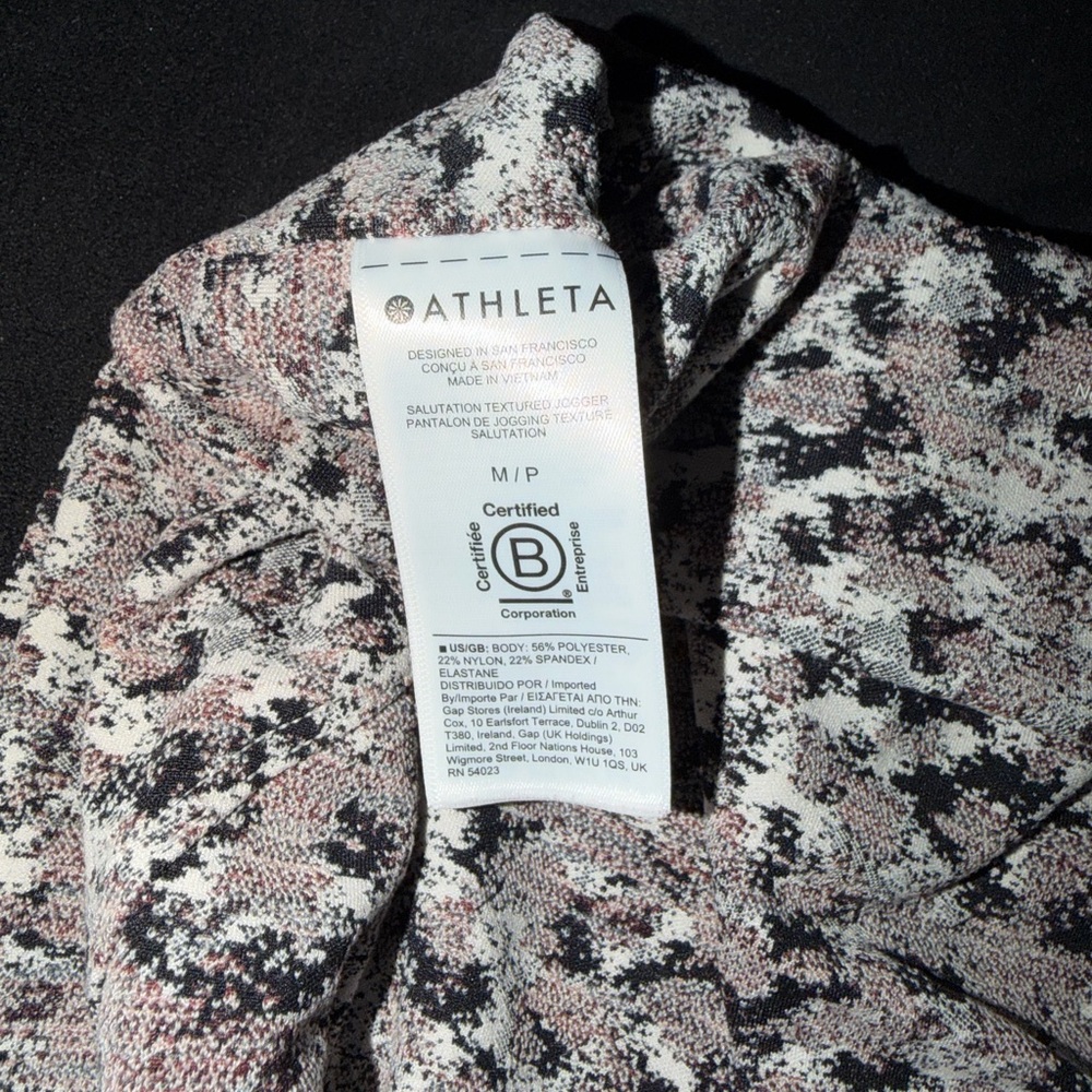 Athleta Neutral Patterned Leggings - image 4